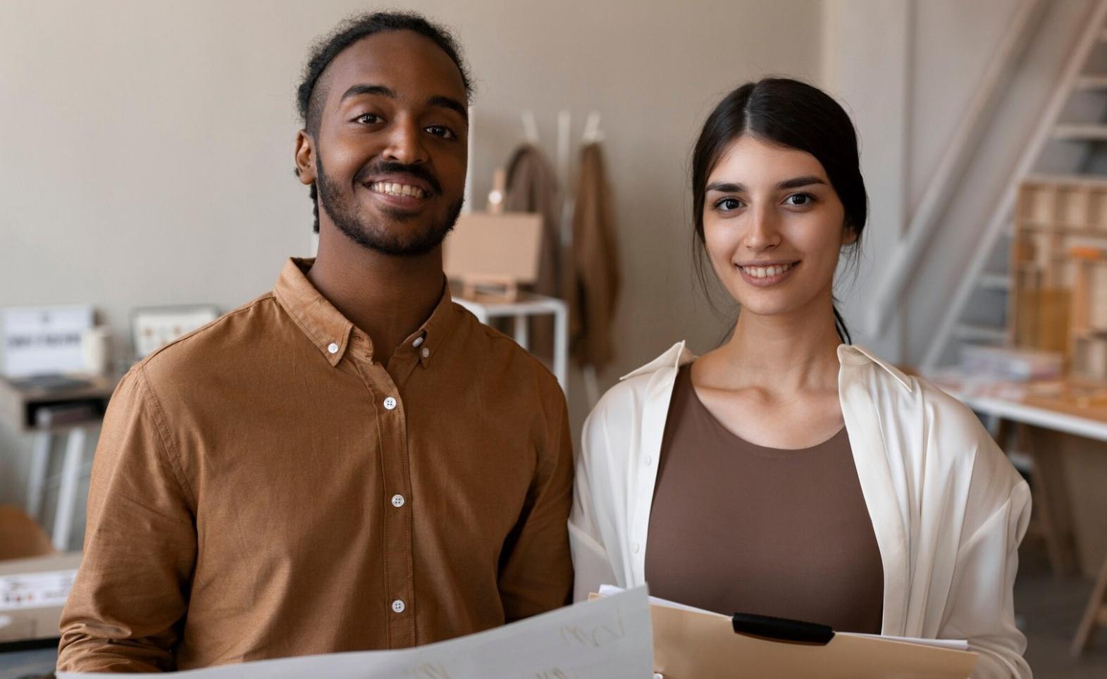 Financial planning workspace showing budgeting tools and resources